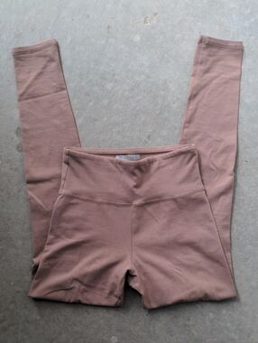 Forever 21 Mauve Brown High-Waist Leggings